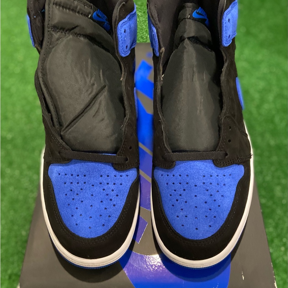 Nike Air Jordan High Tops - Black and Blue